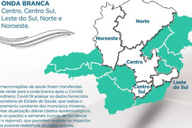 Região Centro-Sul, a qual Ibertioga está inserida, avançou para a Onda Branca do Programa Minas Consciente