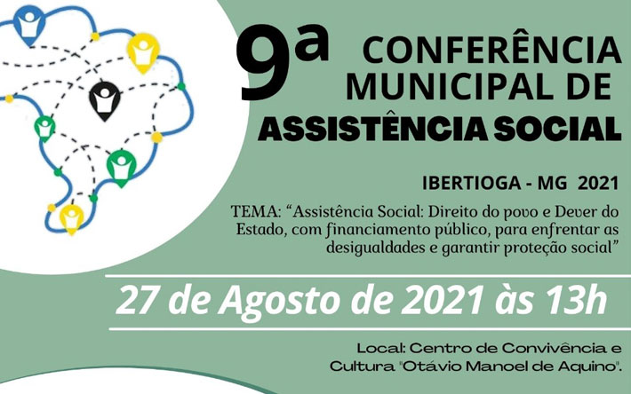 Convite: Participe da IX Conferência Municipal de Assistência Social