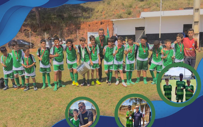 Equipes sub-11 e sub-13 do Sport Club Ibertioga se consagram campeãs da Copa Alto Rio Grande de Futebol de Base 2022